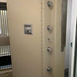 SLS vault door in Bournemouth