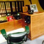 Battle of Britain Bunker - Churchill's chair and red phone