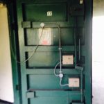 Battle of Britain Bunker - bunker door opened